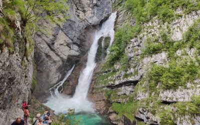 Savica Wasserfall (Slap Savica) Slowenien